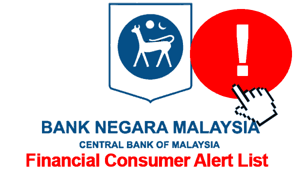 Central Bank of Malaysia Bank Negara Malaysia (BNM) forex warning list