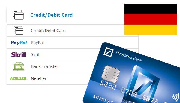 German broker deposit and withdrawal methods