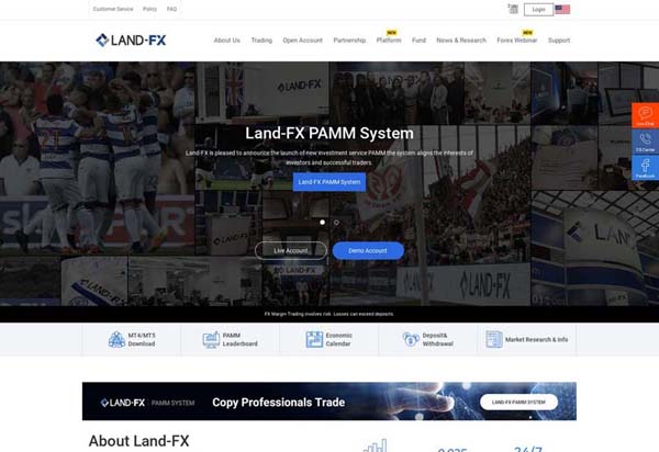 LANDFX Review